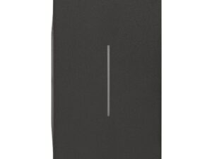 Лицев панел за бутон 2мод, черен за K4001M2A, K4003M2A, K4004, K4005M2A, Living NOW